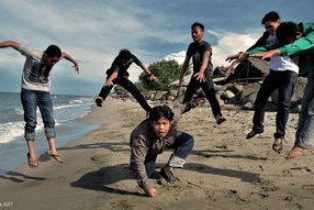 世界青少年沙滩排球在风情海城激情上演，2021年沙滩排球